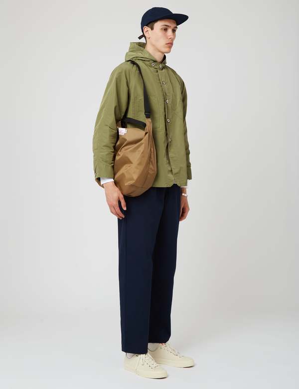 Battenwear x Post Overalls Hooded Sweetbear - Olive Green | Garmentory