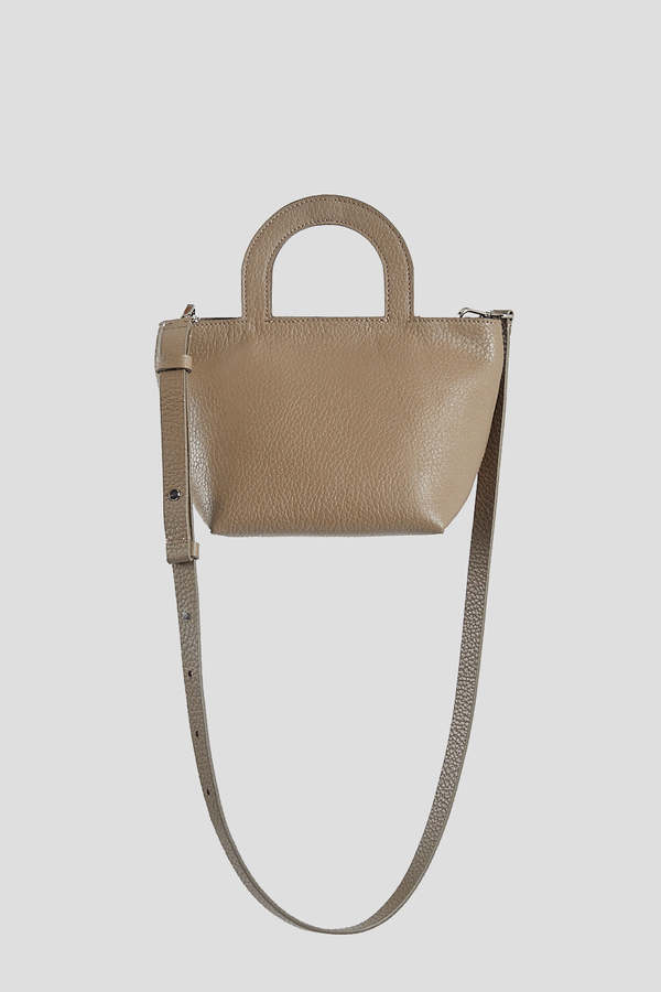 Building Block Tiny Stencil Duffel BAG - Pebbled Taupe