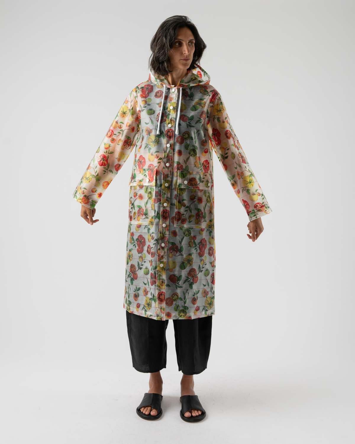 【美品】RAINMAKER STANDUP SHAWLCOLLARJACKET Kirkland Signature Womens Hooded Windbreaker Rain Jacket