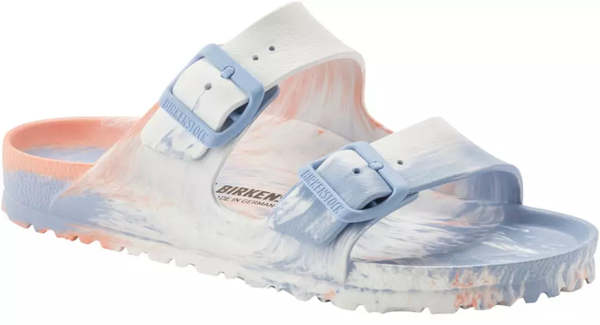 Birkenstock Arizona Essentials Sandal - Multi Coral Peach | Garmentory