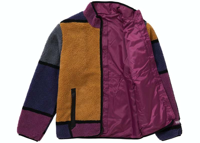 Purple Supreme Motion Jacket Supreme Motion Varsity Jacket Supreme