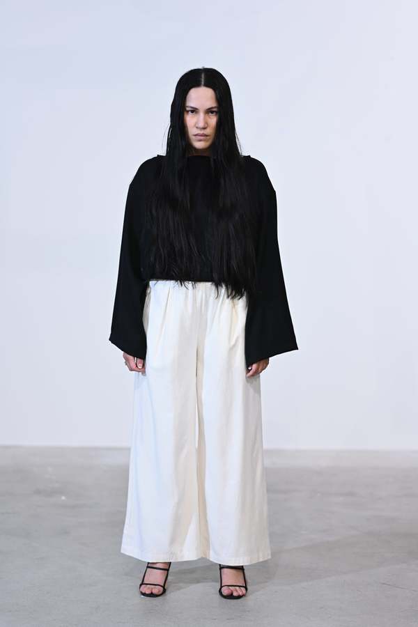 Wide Leg Pant Natural