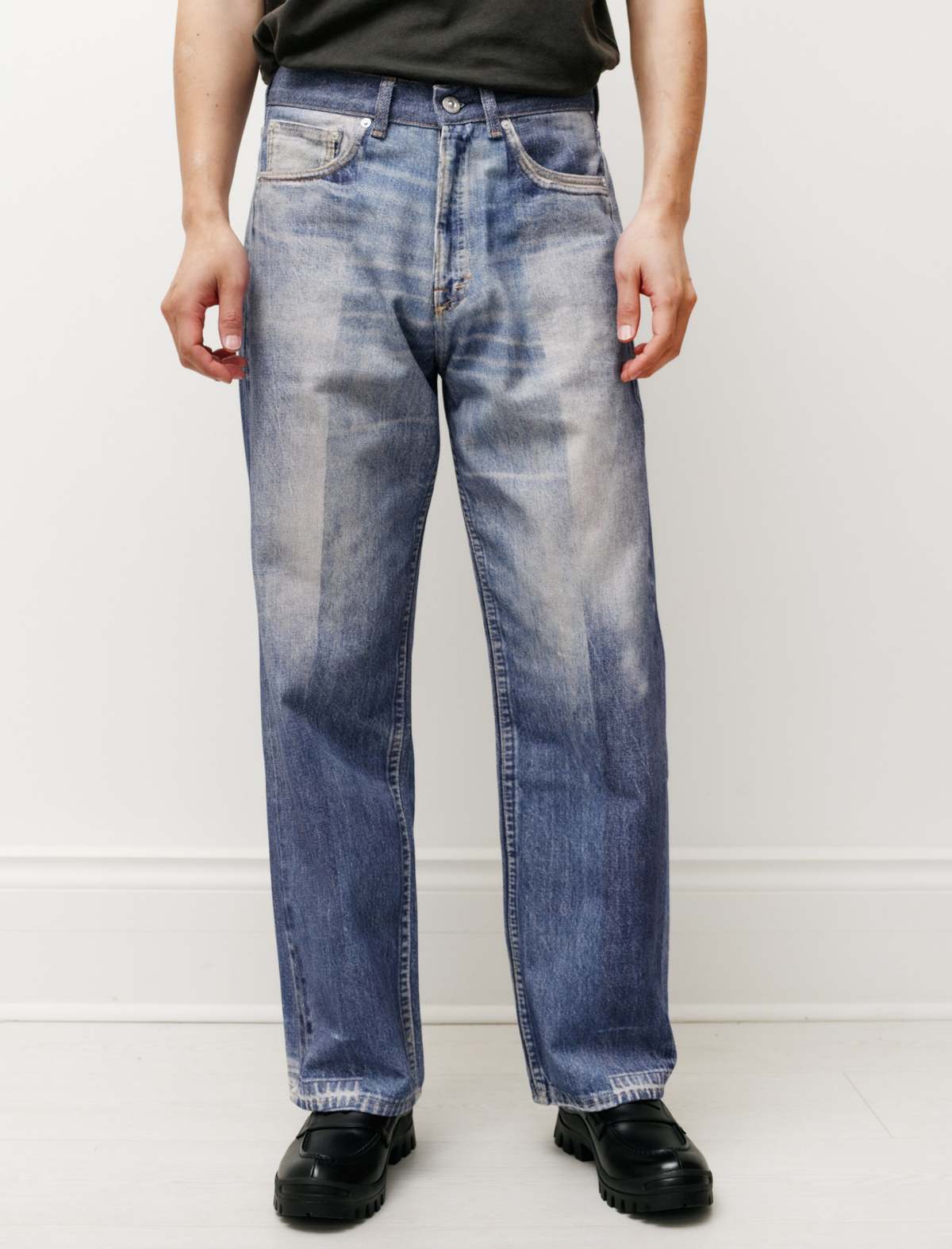 赤*主様 our legacy THIRD CUT Digital Denim Our Legacy - Third Cut Digital Denim Print