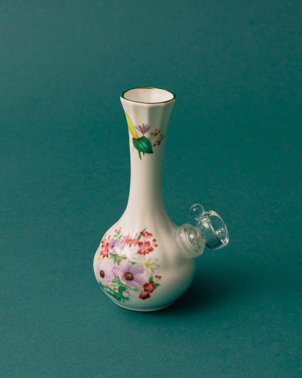 Functional China Royal Castle Bubbler Vase - Multi
