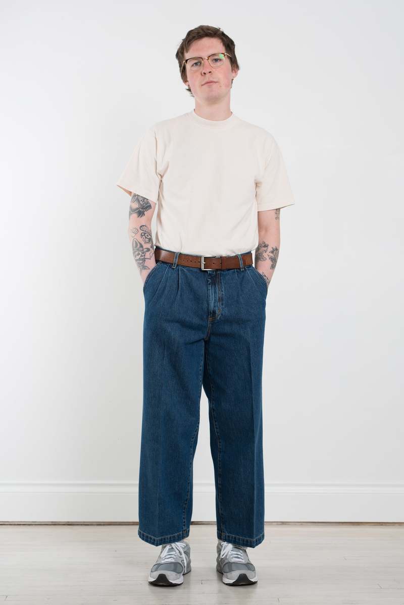 mfpen Bigger Jeans - Washed Blue | Garmentory