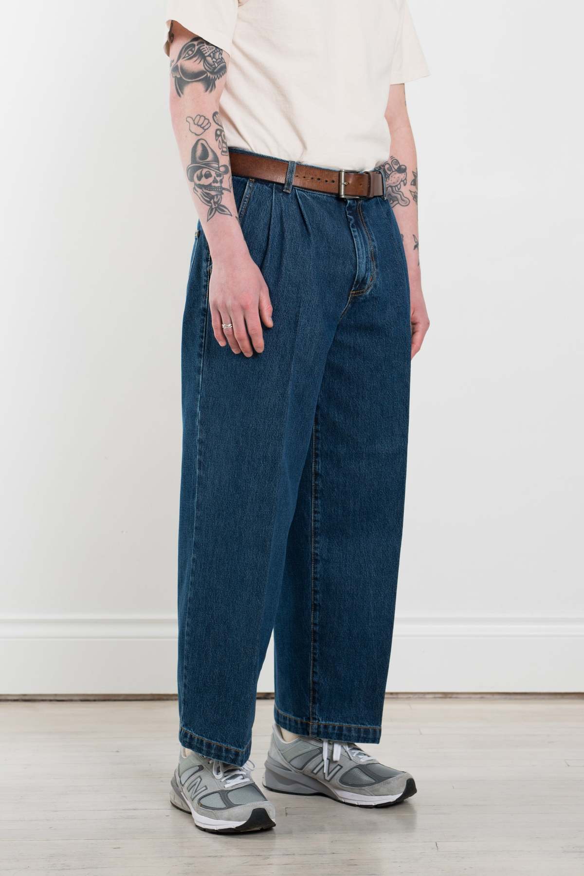mfpen Bigger Jeans - Washed Blue | Garmentory