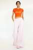 Eliza Faulkner TWILL LAVOY PANTS - PINK - Thumbnail 1