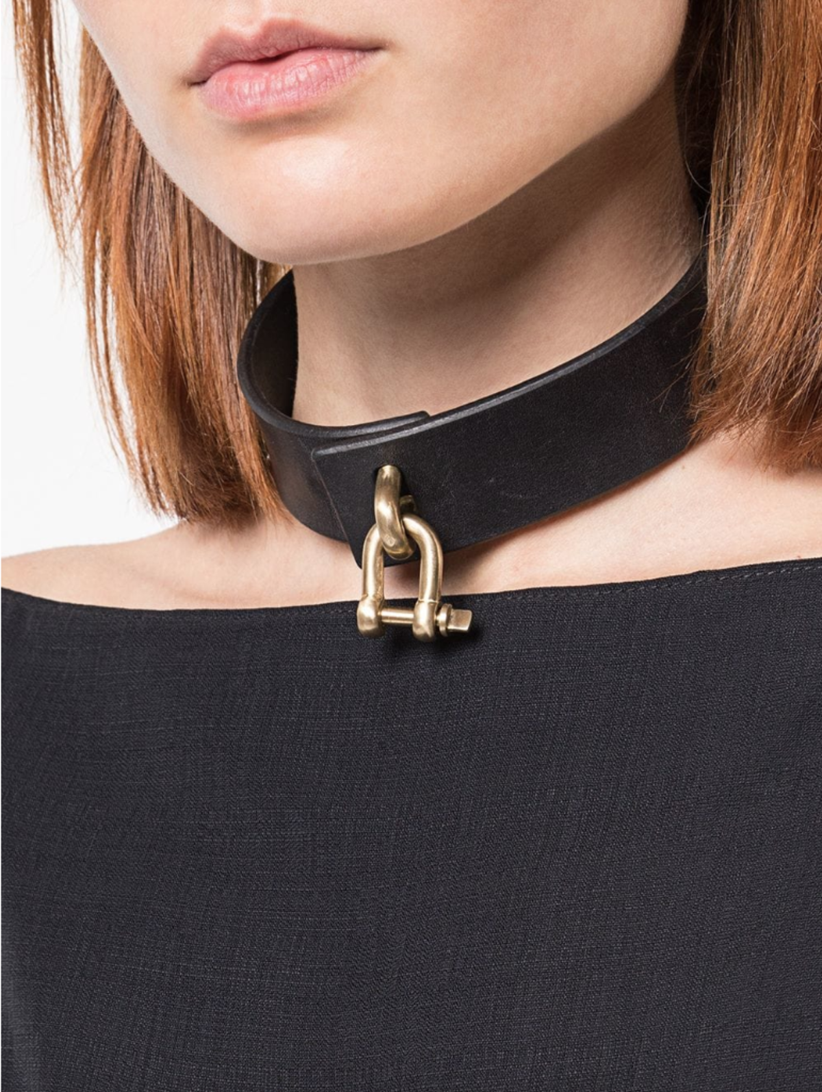 parts of 4 Leather Charm Choker | Garmentory