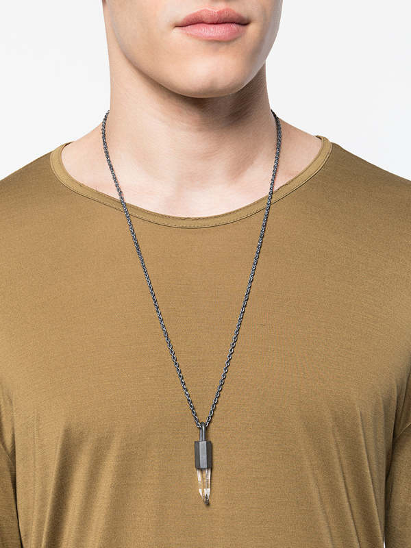 parts of 4 Talisman Necklace - Lemurian Quartz | Garmentory