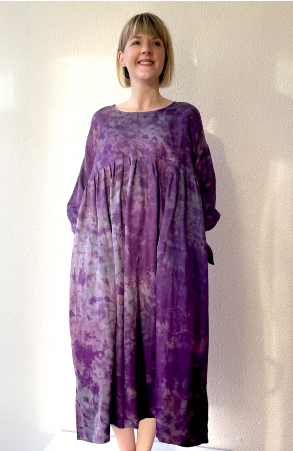 Matta NY Olimpia Tie Dye Dress - Purple | Garmentory