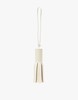 BUILDING BLOCK BASIC BAG TASSLE - IVORY - Thumbnail 1