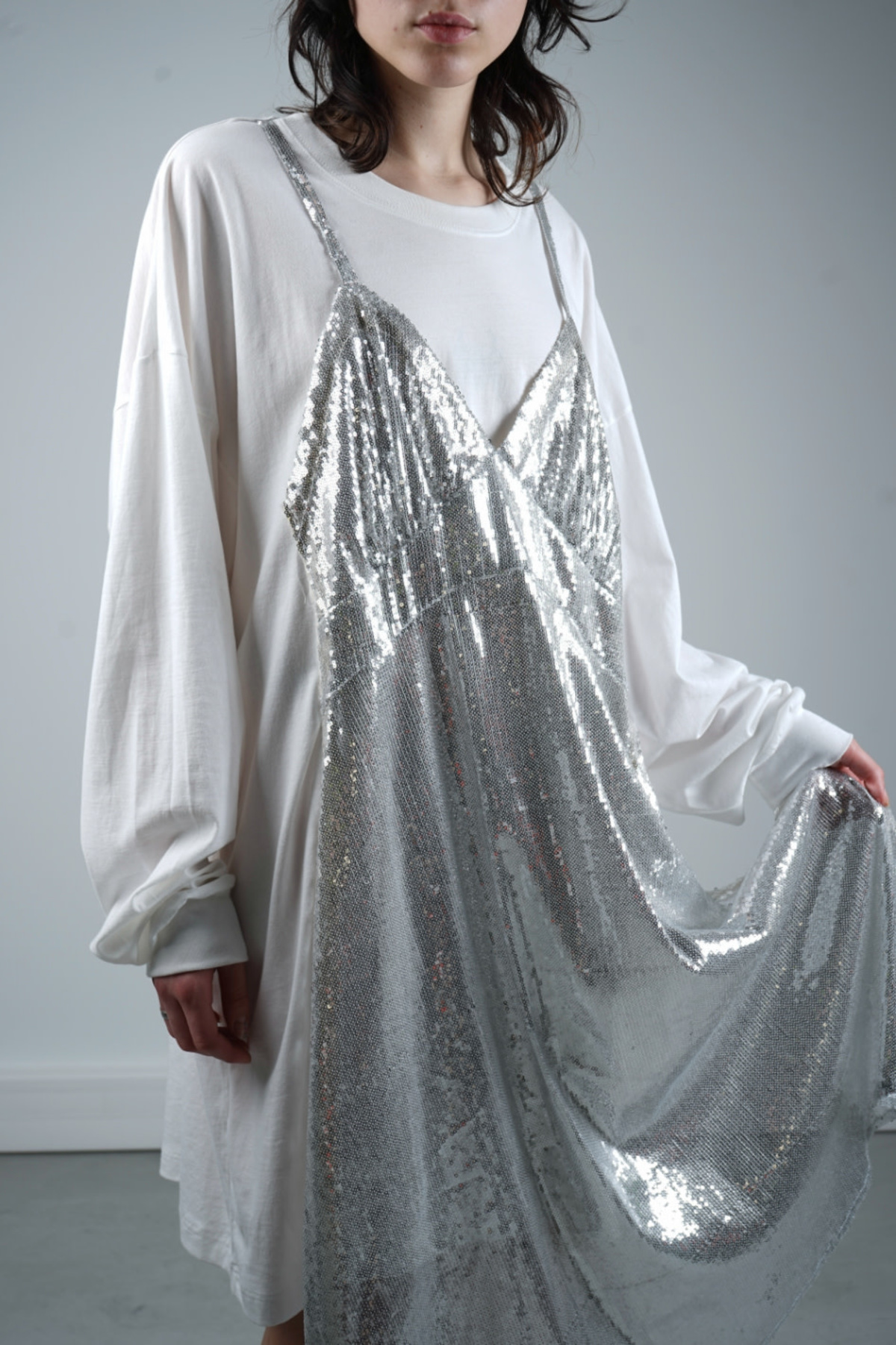Sequin-Dress-Oversized-T-shirt