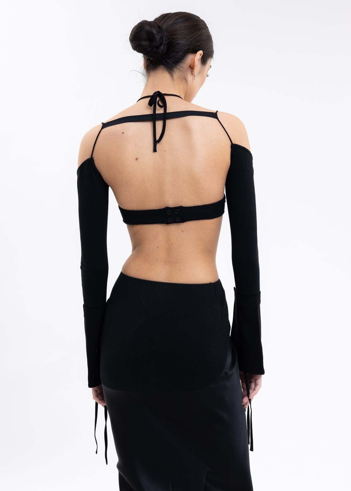 Oude Waag Long Arm Sleeves Black Garmentory