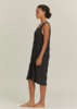 Black Crane Tank Dress - Black - Thumbnail 3