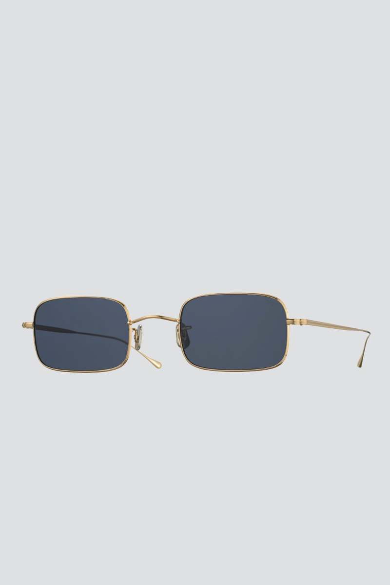 Eyevan 7285 Metal 780 Sunglasses - Gold/Dark Blue | Garmentory Eyevan 7285 Metal 780 Sunglasses - Gold/Dark Blue | Garmentory