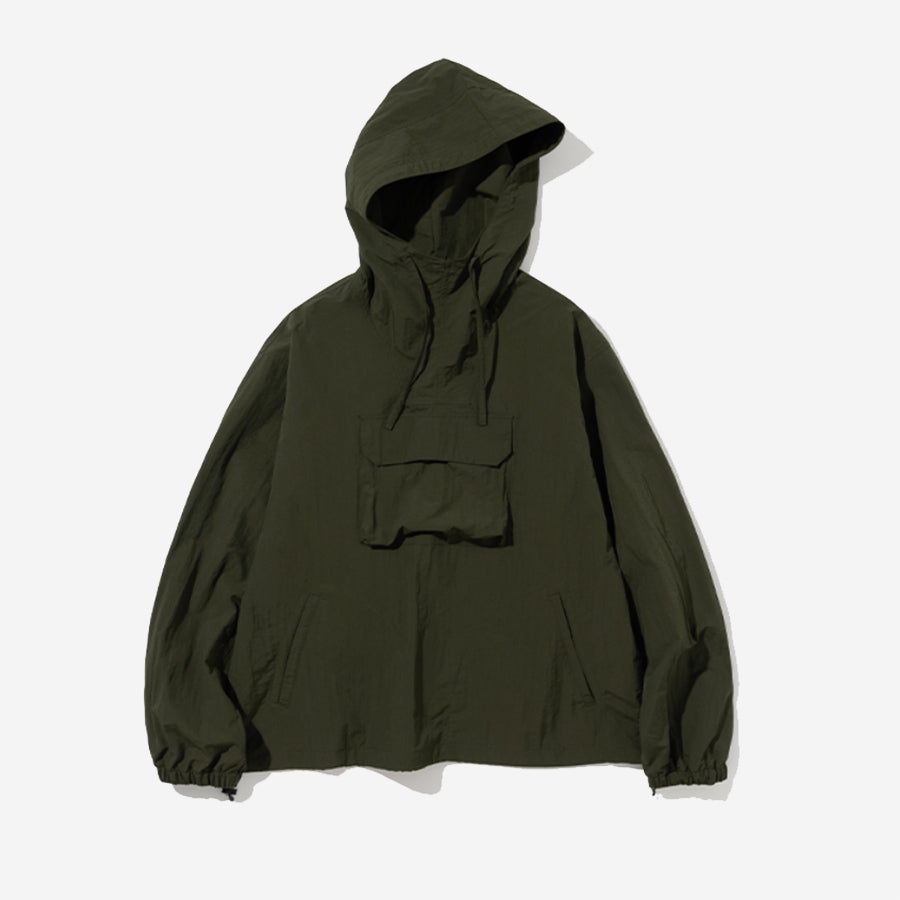 Uniform Bridge Chemical Smock Anorak Jacket Olive Green Garmentory