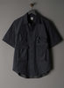 GREI. LEGION PARACHUTE NYLON SHIRT - MIDNIGHT BLUE - Thumbnail 2