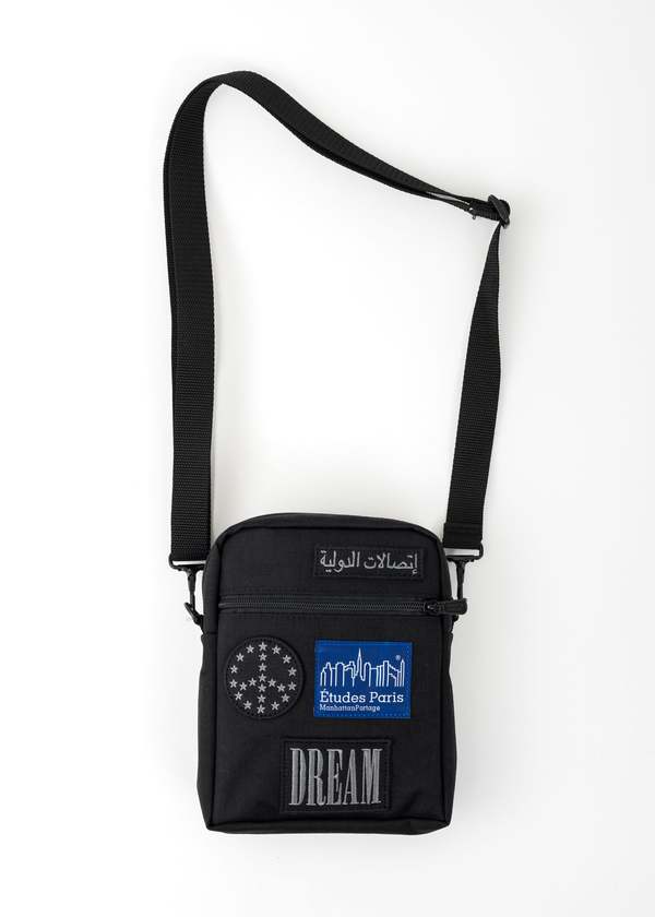 etudes Manhattan Portage Edition City Lights Messenger Bag Black