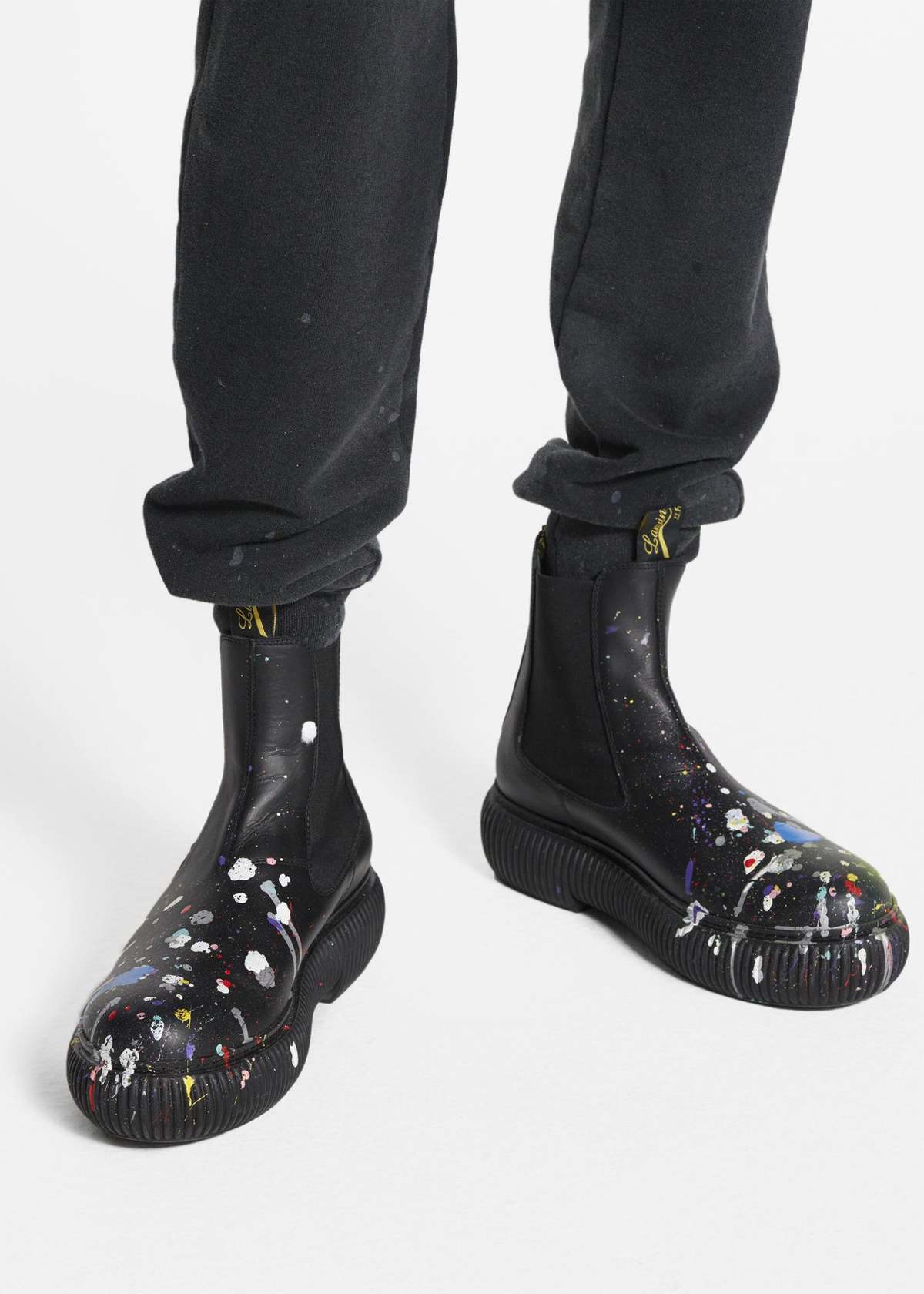 LANVIN X GALLERY DEPT ARPÈGE CHELSEA BOOTS - Multi | Garmentory display picture 3
