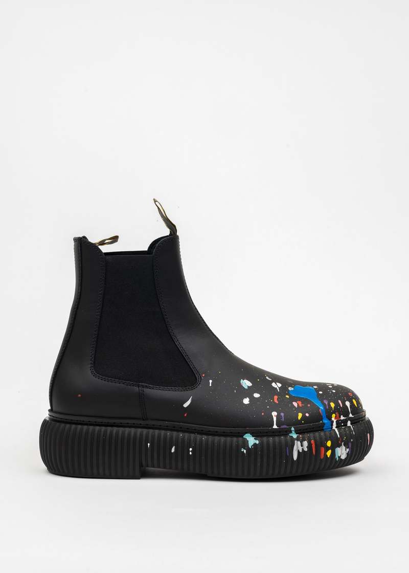 LANVIN X GALLERY DEPT ARPÈGE CHELSEA BOOTS - Multi | Garmentory