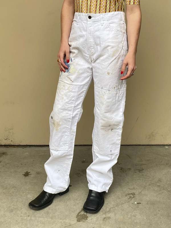 Vintage Splatter Painter Pants | Garmentory