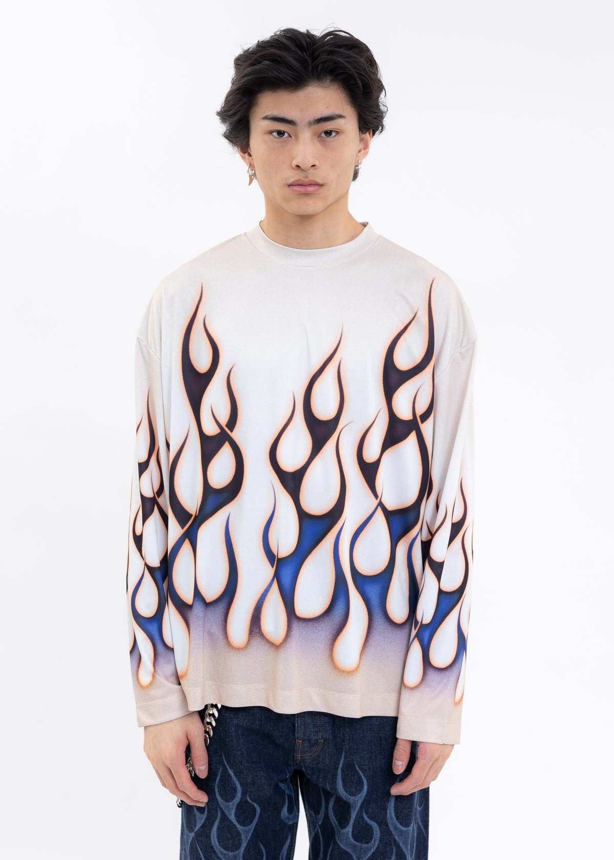 Etudes Spirit Flaming Ls T-shirt - White | Garmentory