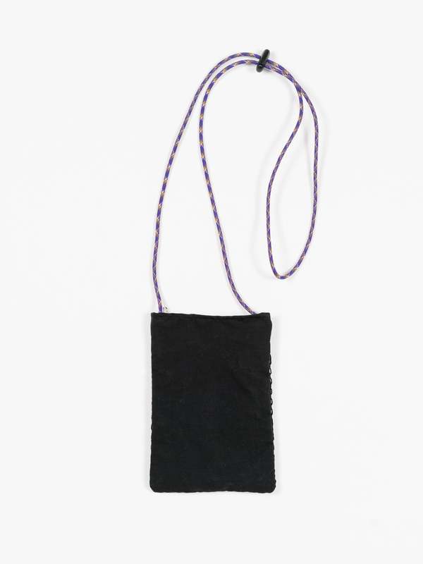 未使用s.k.manor hill \"Satchel Necklace\" s.k. manor hill Coated Linen Cotton Satchel Necklace Bag
