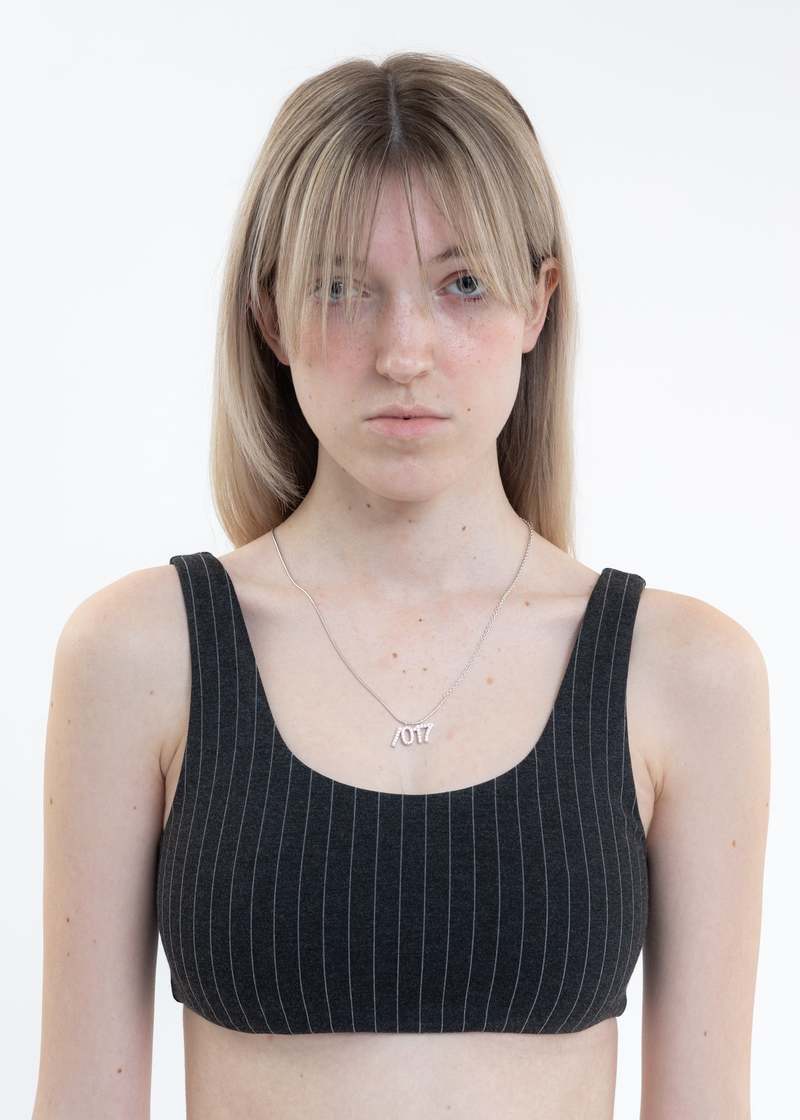 William Shen 017 X WILLIAM SHEN Silver Small Logo Necklace William Shen 017 X WILLIAM SHEN Silver Small Logo Necklace