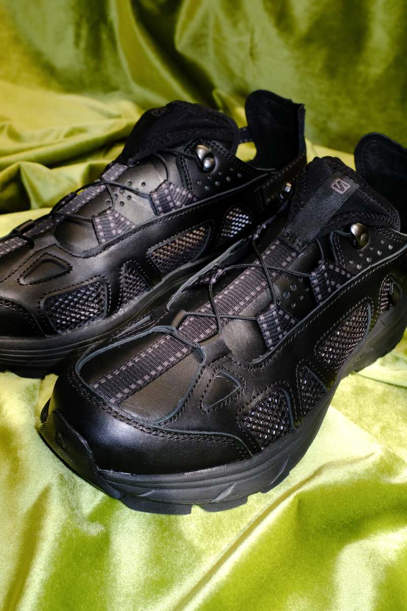 SALOMON Techsonic Leather Advanced - Black | Garmentory SALOMON Techsonic Leather Advanced - Black | Garmentory