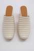Beklina Ribbed Clog - Off White - Thumbnail 2