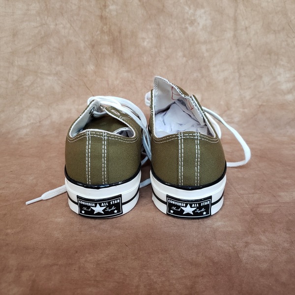 国内配送 CONVERSE ALL STAR MT OX OLIVE GREEN Converse Chuck Taylor All Star 70 Ox Olive Men's - 164927C - US
