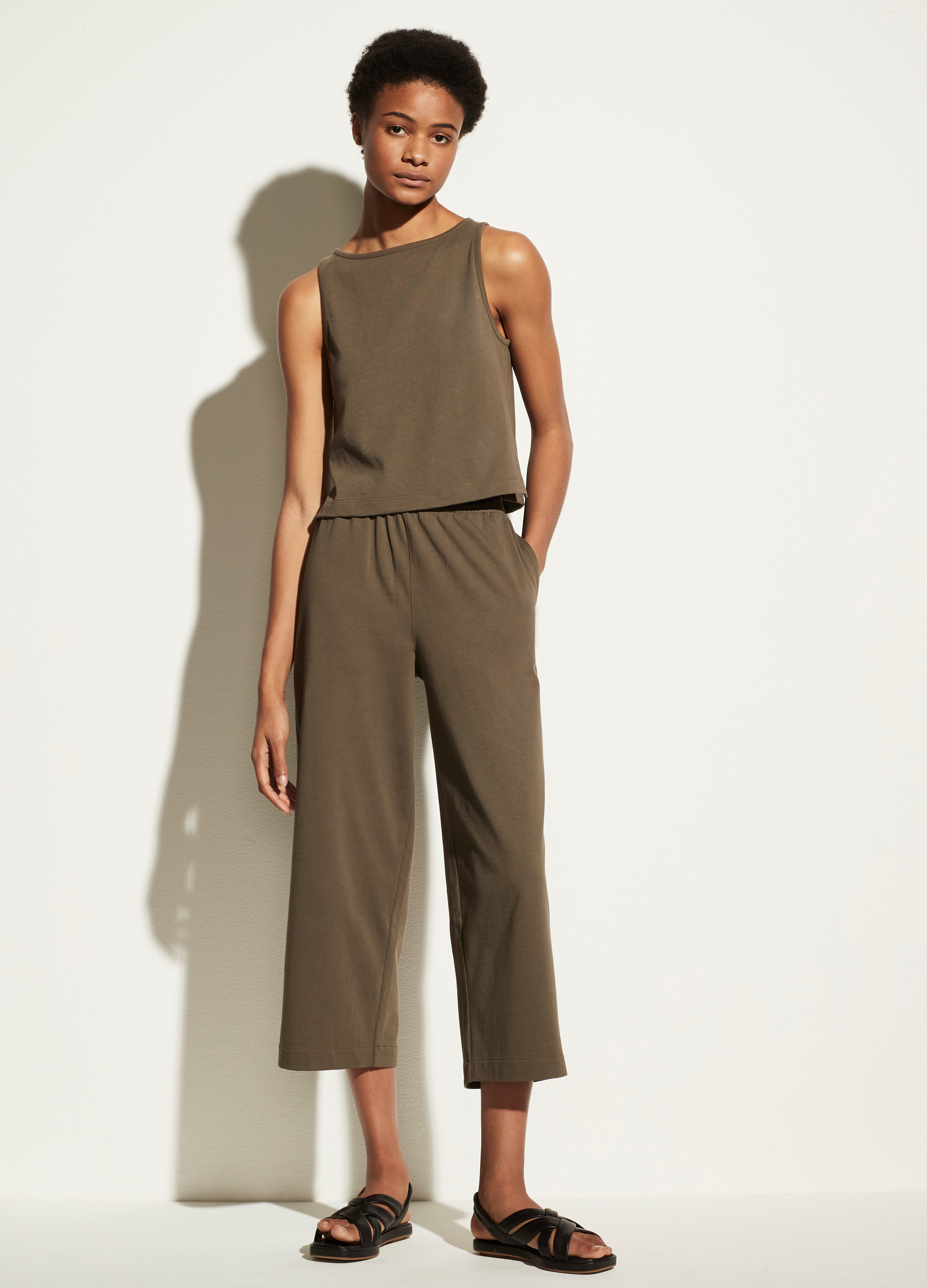 Vince Cropped Wide Leg Pant | Garmentory