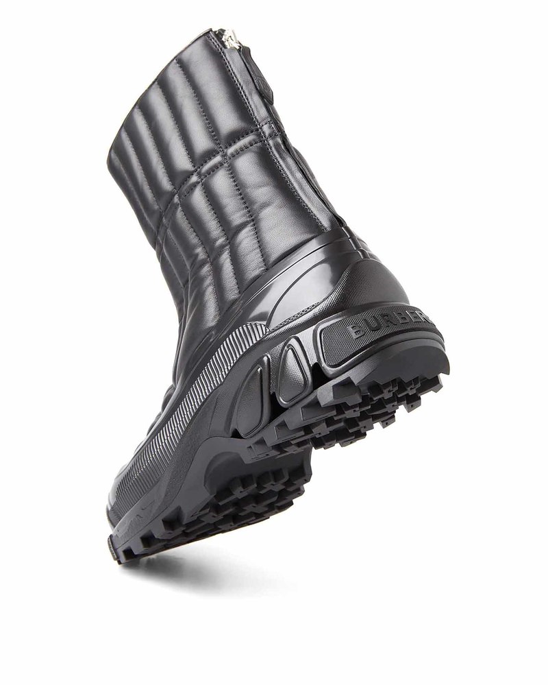 Burberry Arthur Quilted Ankle Boots black Garmentory