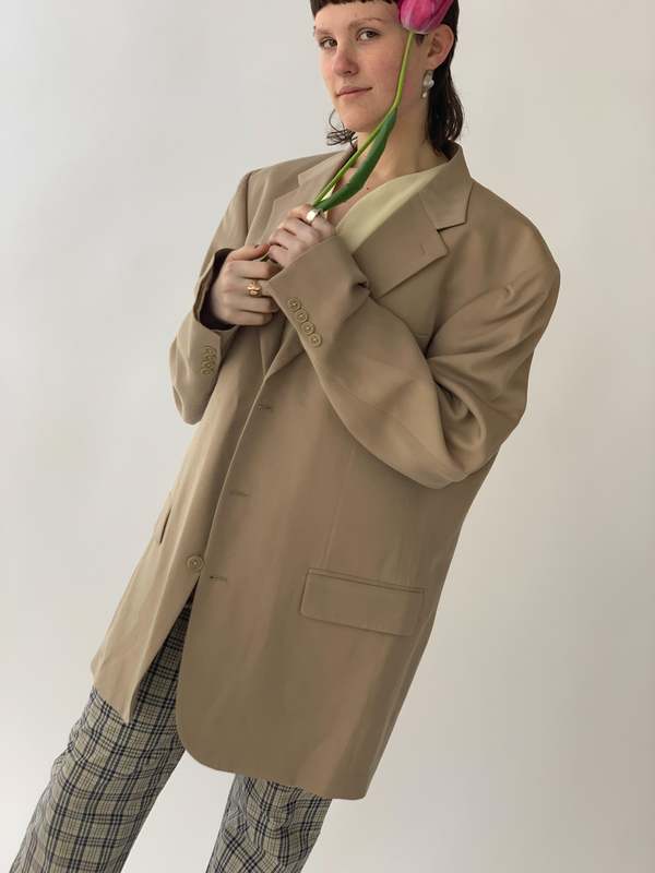 vintage oversized blazer