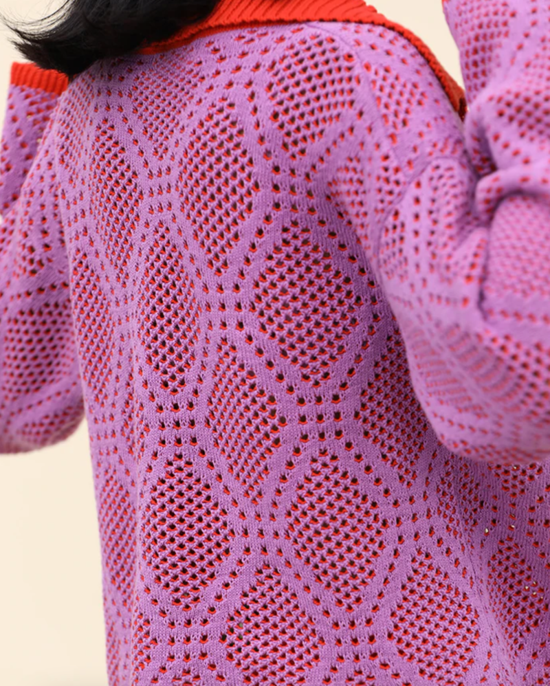 ciao lucia Piero Cardigan - Poppy | Garmentory