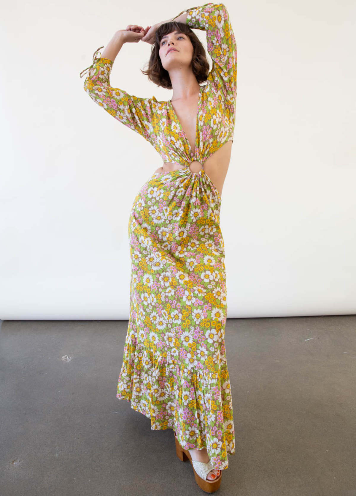 Antik Batik Aline Longdress - Print - Image 5 of 5