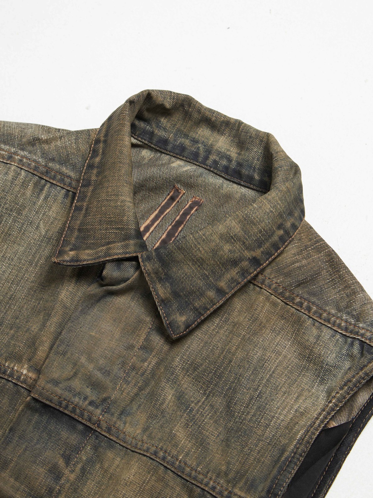 Rick Owens Drkshdw Denim Vest | Garmentory