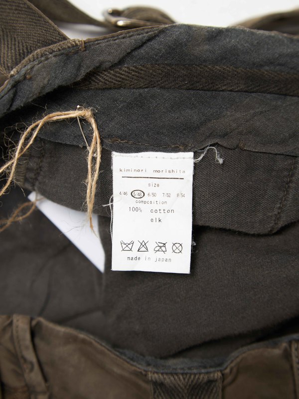 ◎TETE HOMME by kiminori morishita pants Tete Homme cargo pants | Barhaine Archive