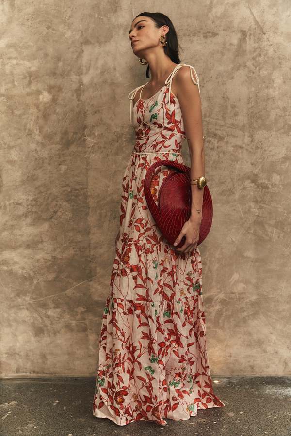 CHRISTY LYNN Saphina Dress - Red Rose of Sharon