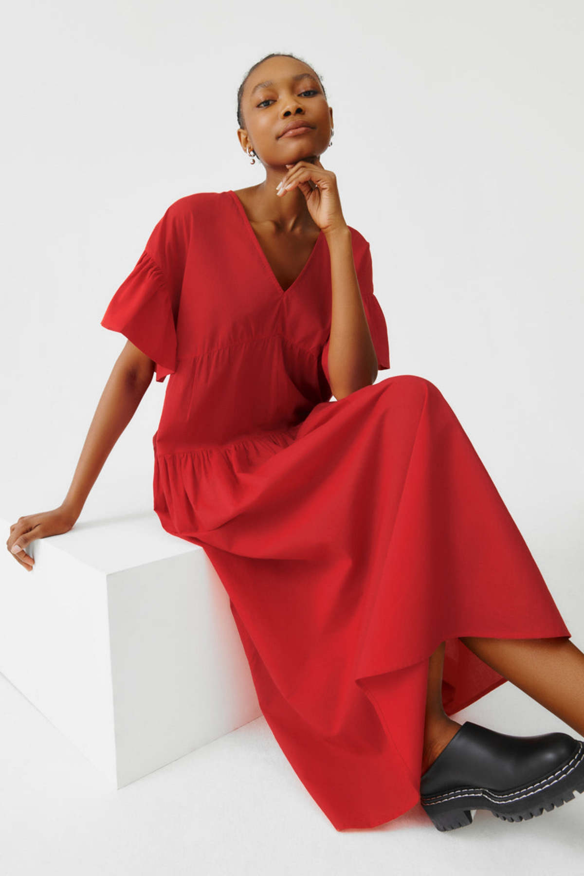 fun red dresses Gameday Glam Mini Dress main image 0