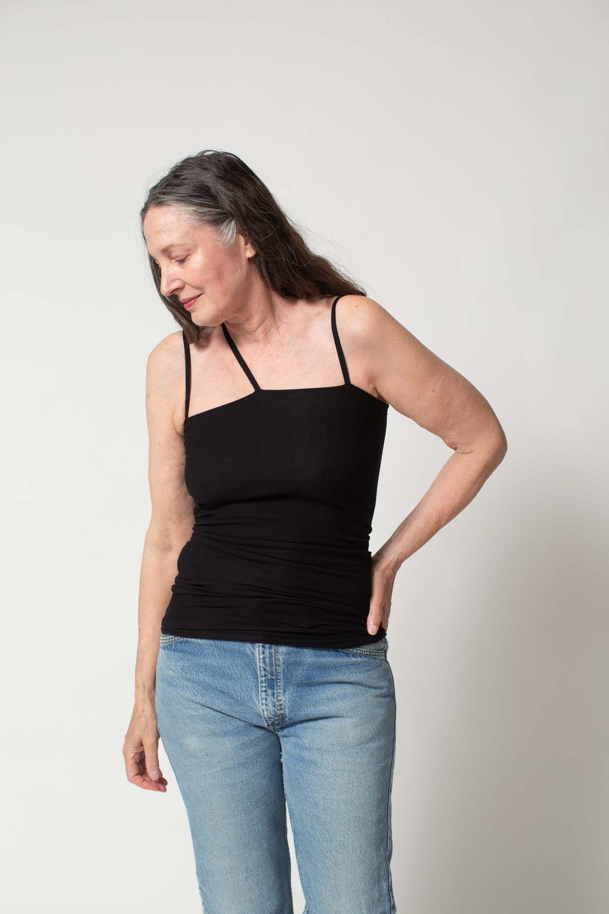 トップス Nida Tank Grey Melange Grey Melange Nida Tank – Dilettante