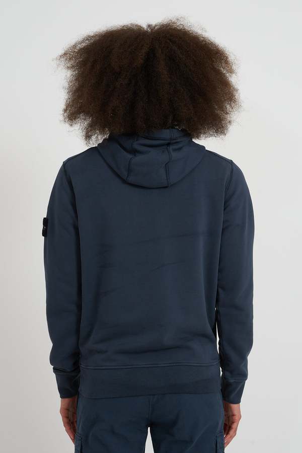 Stone Island Cotton Fleece Garment Dyed Hooded Sweatshirt Stone Island Cotton Fleece Garment Dyed Hooded Sweatshirt