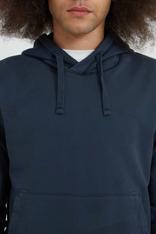 Stone Island Cotton Fleece Garment Dyed Hooded Sweatshirt Stone Island Cotton Fleece Garment Dyed Hooded Sweatshirt