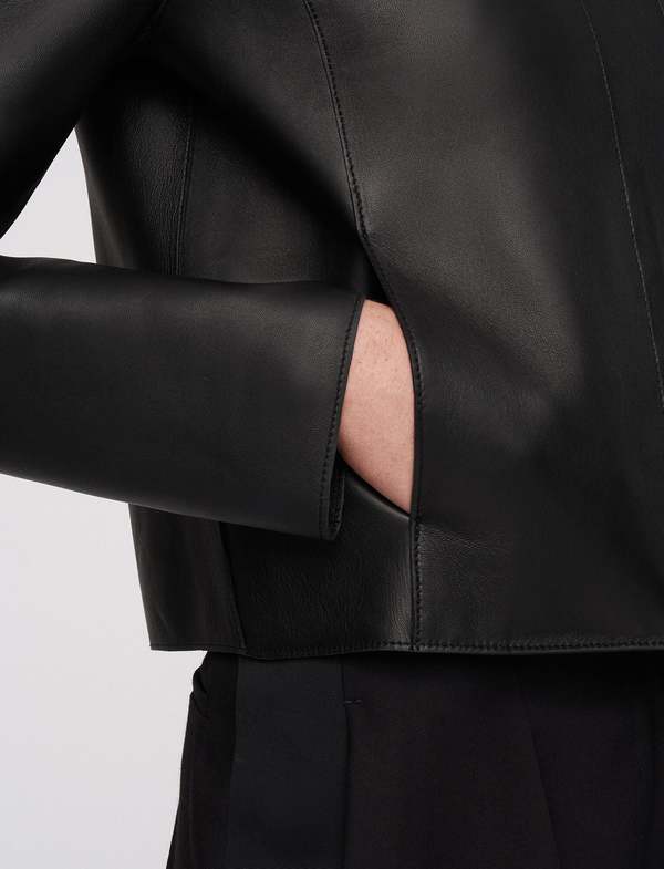 Joseph Jose Bonded Leather Jacket | Garmentory