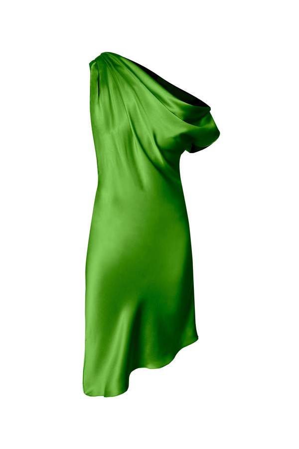 venus emerald green dress Venus Single Strap Cami Dress