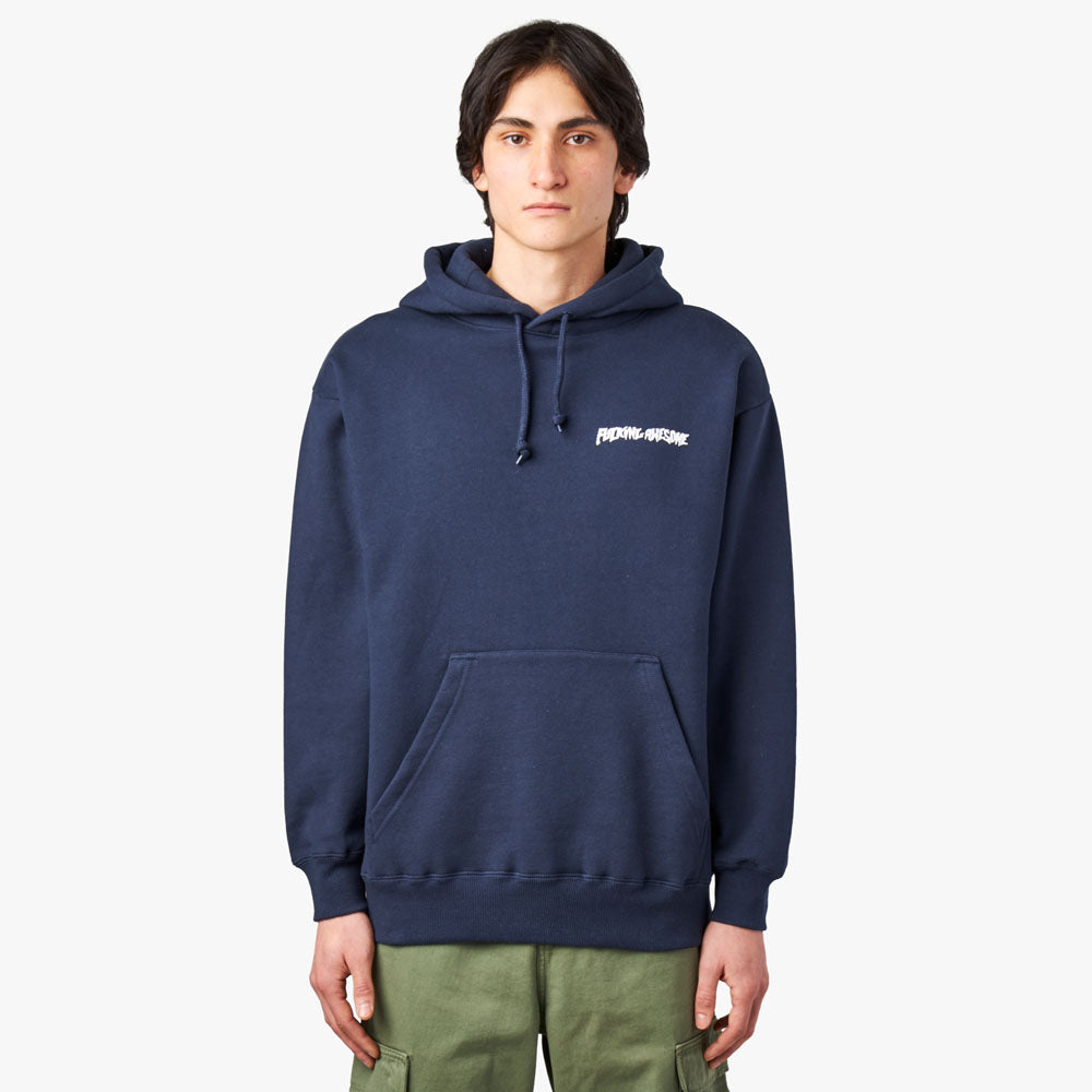 *新作アイテ'* Fucking Awesome Faces Hoodie Fucking Awesome Faces Pullover Hoodie - Navy | Garmentory