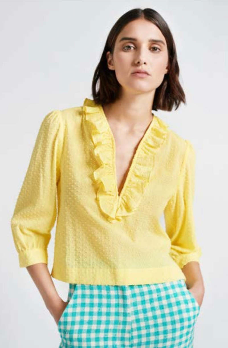 yellow blouse canada
