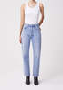 Agolde 90's Pinch Waist High Rise Straight Jeans - Soundwave - Thumbnail 1
