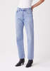 Agolde 90's Pinch Waist High Rise Straight Jeans - Soundwave - Thumbnail 2