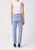 Agolde 90's Pinch Waist High Rise Straight Jeans - Soundwave - Thumbnail 4